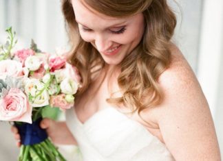 Trendy Wedding Dresses : Beautiful Winter Wedding | The Happy Bloom Photography | Ivory & Beau Event …