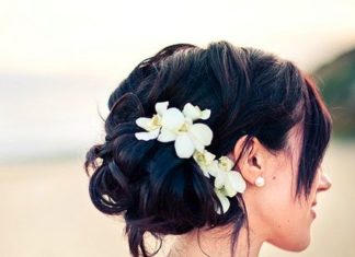 Wedding Hair With Flowers & jewels : wedding hair…