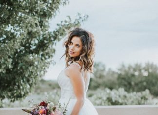 Trendy Wedding Dresses : Gems & Geodes Wedding Inspiration | Alex Lasota Photography | TinSparrow Eve…