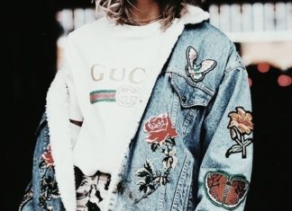 Street Style : streetstyleplatform:Denim Oversized Jacket