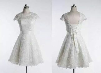 Short Wedding Dresses : Lovely…