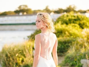 Trendy Wedding Dresses : Fun Lobster Wedding in Maine | Zac Wolf Photography | Bridal Musings Wedding Blo…