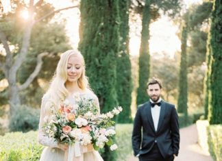 Trendy Wedding Dresses : Beautiful Fine Art Wedding Inspiration | Lena Karelova | Marina Muravnik | Oh My…