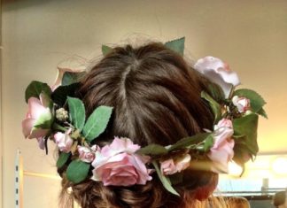 Wedding Hair With Flowers & jewels : Flower Crown…