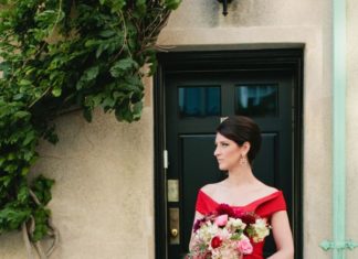 Beautiful Brand Wedding Dresses : A bold red dress: Photography: Sasithon – www.sasithonphoto……