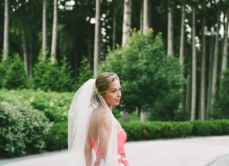 Beautiful Brand Wedding Dresses : A watercolor wedding dress: Photography: Esenan – www.esenamphotogr……