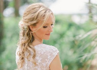 Beautiful Brand Wedding Dresses : Beaded cap sleeve wedding dress: Wedding Dress: Stephen Yearick – www.stephenyea…