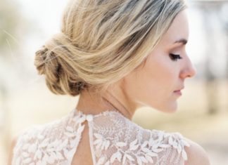 Beautiful Brand Wedding Dresses : Beautiful floral wedding dress design: www.stylemepretty… Photography: When He…