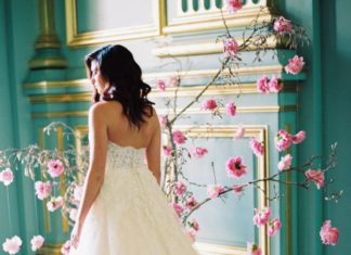 Beautiful Brand Wedding Dresses : Beautiful lace wedding gown: www.stylemepretty… Photography: Erich McVey – eri…