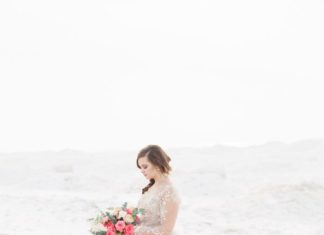 Beautiful Brand Wedding Dresses : Beautiful wedding dress: Floral Design: Forever and a Day Events – www.stylemepr…
