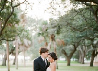 Beautiful Brand Wedding Dresses : Blush feathered wedding dress: www.stylemepretty… Photography: Landon Jacob – …