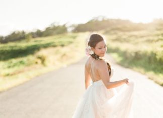Beautiful Brand Wedding Dresses : Blush pink Watters wedding dress: www.stylemepretty… Photography: Aria Studios…