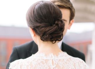 Beautiful Brand Wedding Dresses : Button up cap sleeve lace back wedding dress: www.stylemepretty… Photography: …