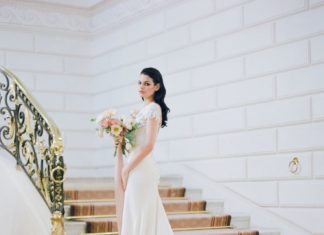 Beautiful Brand Wedding Dresses : Chic wedding dress: Luxury Parisian Wedding Inspiration…