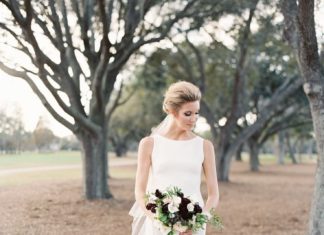 Beautiful Brand Wedding Dresses : Chic wedding dress: Tampa Wedding at the Palma Ceia Country Club…