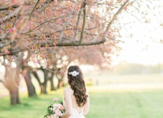 Beautiful Brand Wedding Dresses : Elegant A-line wedding dress: Photography: Stacy Hart – stacyhart.com/ Read M…
