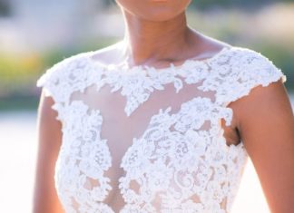 Beautiful Brand Wedding Dresses : Elegant embroidered wedding dress: Photography: Le Secret D’Audrey – www.lesecre…