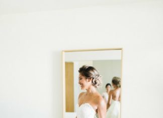 Beautiful Brand Wedding Dresses : Elegant Hayley Paige wedding dress: www.stylemepretty… Photography: Gideon – w…