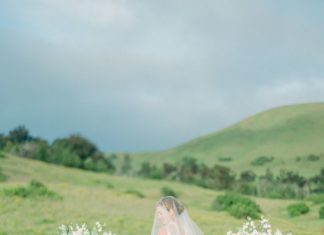 Beautiful Brand Wedding Dresses : Elegant Island style elopement: www.stylemepretty… Photography: Aria Studios -…