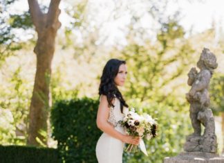 Beautiful Brand Wedding Dresses : Elegant lace wedding dress: Photography: Josh Gruetzmacher – www.joshgruetzmac…..