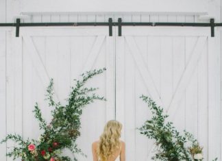 Beautiful Brand Wedding Dresses : Elegant sheath wedding dress: www.stylemepretty… Photography: Ellen Ashton – w…