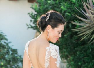 Beautiful Brand Wedding Dresses : Embroidered Berta wedding dress: www.stylemepretty… Photography: Jeremy Chou -…