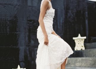 Beautiful Brand Wedding Dresses : Embroidered lace wedding dress: Photography: Oliver Fly Photography – www.oliver…