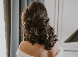 Beautiful Brand Wedding Dresses : Fashion designer weds in an off-the-shoulder Glen Spose wedding dress: Photograp…