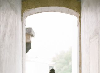 Beautiful Brand Wedding Dresses : Fit and flare lace wedding gown: Floral Designer: Nancy Liu Chin – www.nancyliuc…