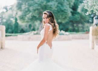 Beautiful Brand Wedding Dresses : Galia Lahav peekaboo back wedding dress: www.stylemepretty… Photography: Sally…