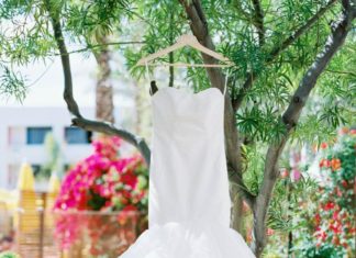 Beautiful Brand Wedding Dresses : Gorgeous drop waist wedding dress: www.stylemepretty… Photography: Leslie D – …
