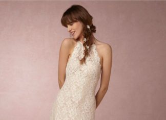 Beautiful Brand Wedding Dresses : Halter wedding dress:…