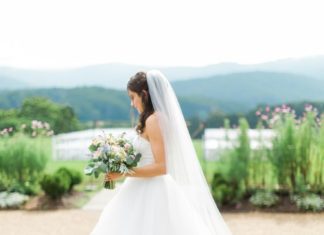 Beautiful Brand Wedding Dresses : Hayley Paige wedding dress: Virginia Summer Wedding at Pippin Hill Farm…