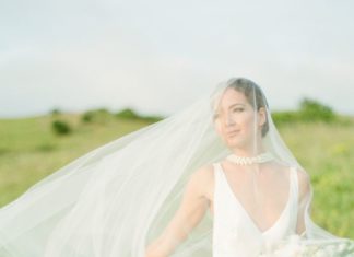 Beautiful Brand Wedding Dresses : Island style wedding dress: Photography: Aria Studios – ariastudios.com Read M…