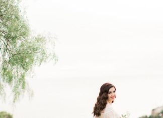 Beautiful Brand Wedding Dresses : Lace BHLDN wedding dress: www.stylemepretty… Photography: Koman – komanphotogr…