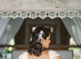Beautiful Brand Wedding Dresses : Lace cap sleeve wedding dress: Event Planning + Design: Bali Event Styling – bal…