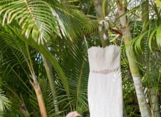 Beautiful Brand Wedding Dresses : Lace strapless wedding dress: www.stylemepretty… Photography: The Vondys – www…