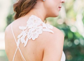 Beautiful Brand Wedding Dresses : Lace unique wedding dress: Photography: Sally Pinera – sallypinera.com Read Mo…