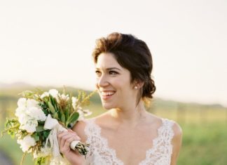 Beautiful Brand Wedding Dresses : Lace wedding dress: www.stylemepretty… Photography: Jose Villa – josevilla.com…