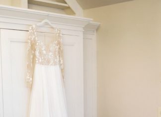 Beautiful Brand Wedding Dresses : Long sleeve a-line wedding dress: www.stylemepretty… Photography: Lauren Fair …