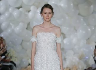 Beautiful Brand Wedding Dresses : Mira Zwillinger off-the-shoulder wedding dress: www.stylemepretty……