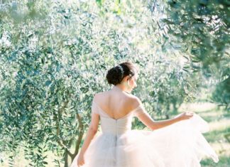 Beautiful Brand Wedding Dresses : Off-the-shoulder wedding dress: Photography: Esmerelda Franco – esmeraldafranco….