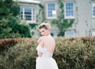 Beautiful Brand Wedding Dresses : Off-the-shoulder wedding dress: Photography: Sophie Kaye – sophiekayephotogr……