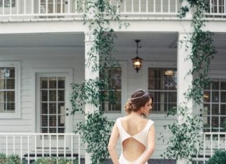 Beautiful Brand Wedding Dresses : Peekaboo back wedding dress: www.stylemepretty… Photography: Michael and Carin…