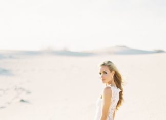 Beautiful Brand Wedding Dresses : Perfect gown for a desert venue: www.stylemepretty… Photography: Kayla Barker …