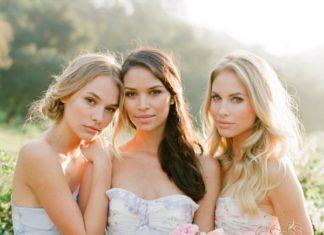 Beautiful Brand Wedding Dresses : Plum Pretty Sugar Couture watercolor wedding dresses: www.stylemepretty… Photo…