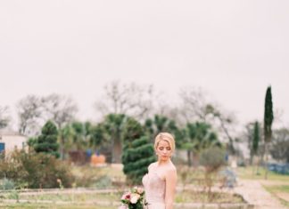 Beautiful Brand Wedding Dresses : Prettiest blush wedding dresses: www.stylemepretty… Photography: Jessica Gold …