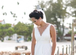 Beautiful Brand Wedding Dresses : Punta Cana destination wedding: Wedding Dress: Truvelle – truvelle.com/ Photogra…