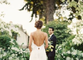 Beautiful Brand Wedding Dresses : Scoop back wedding dress: Wedding Dress: Inbal Dror – www.stylemepretty… Photo…