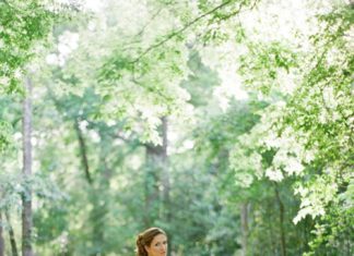 Beautiful Brand Wedding Dresses : Strapless ruffled wedding dress: Photography: Nancy Aidee – nancyaidee.com/…
